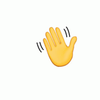waving hand